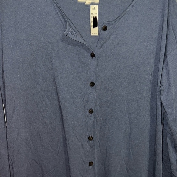 Madewell Dresses & Skirts - NWT Madewell Blue Long Sleeve Dress